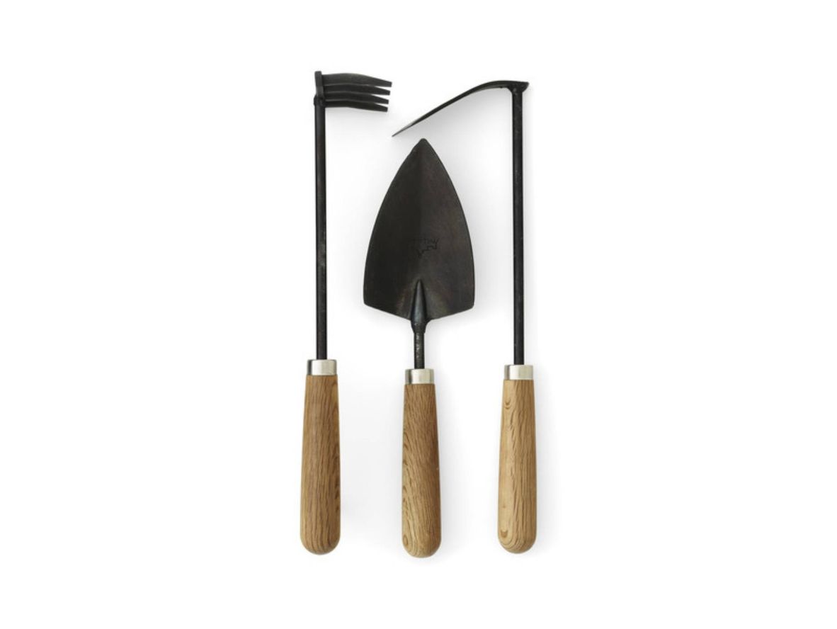 Audo Copenhagen - Plant Tools, Set of three - Planteværktøj - Black/Light wood - Set of three Audo Copenhagen - Plant Tools, Set of three - Planteværktøj - Black/Light wood - Set of three