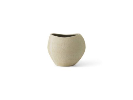 Audo Copenhagen - Plantas Planter - Krukke - Ivory - H32 - H32 x W40 x Ø28 cm