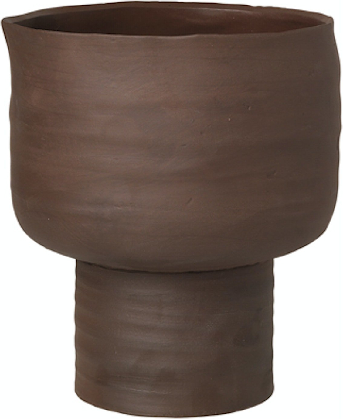 Axil, Urtepotte, rød, H18x20,5 cm, stentøj Axil, Urtepotte, rød, H18x20,5 cm, stentøj