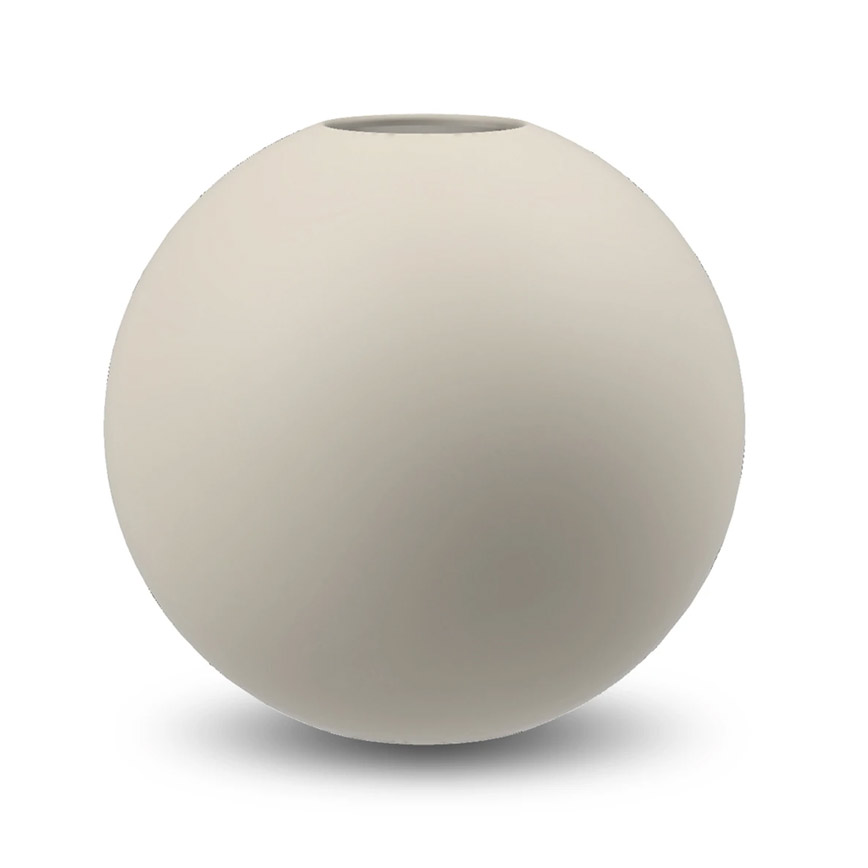 BALL VASE SHELL 20CM BALL VASE SHELL 20CM