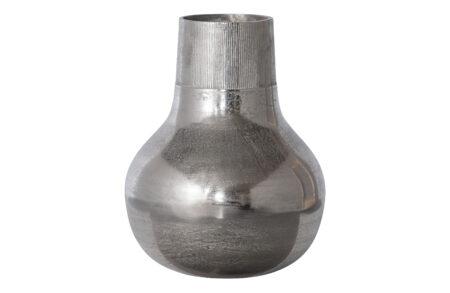 BEPUREHOME Collection vase - Sølv, Aluminium