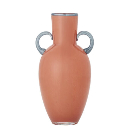 BLOOMINGVILLE Anniversary vase - orange glas (D14,5xH30)
