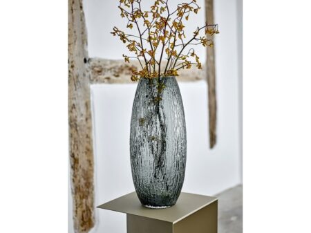 BLOOMINGVILLE Brock vas grå glas
