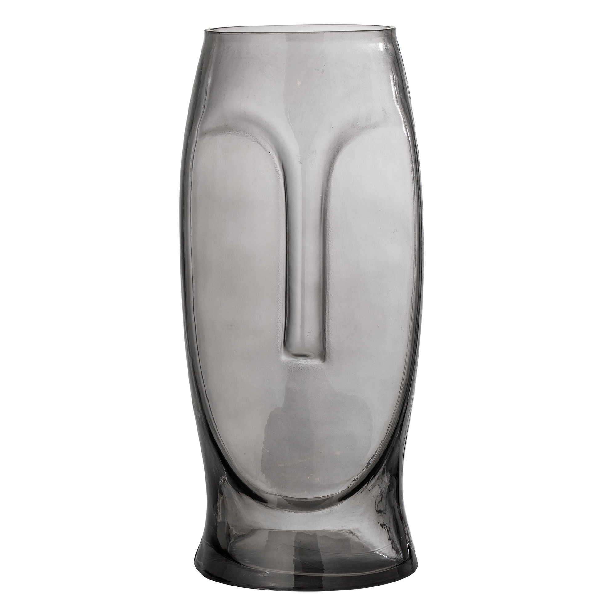 BLOOMINGVILLE Ditta Vase, Grå, Glas BLOOMINGVILLE Ditta Vase, Grå, Glas