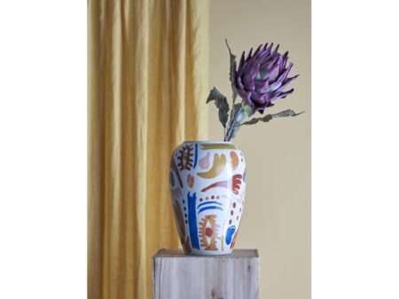 BLOOMINGVILLE Horus Vase, Multifarvet, Stentøj