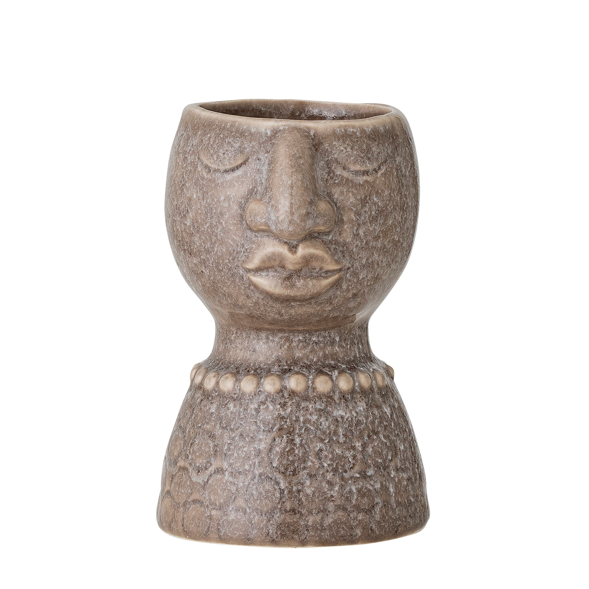 BLOOMINGVILLE Magdi Vase, Brun, Stentøj BLOOMINGVILLE Magdi Vase, Brun, Stentøj