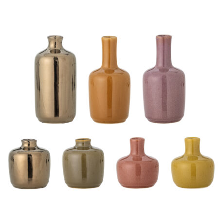 BLOOMINGVILLE Maien Vase, Brun, Stentøj