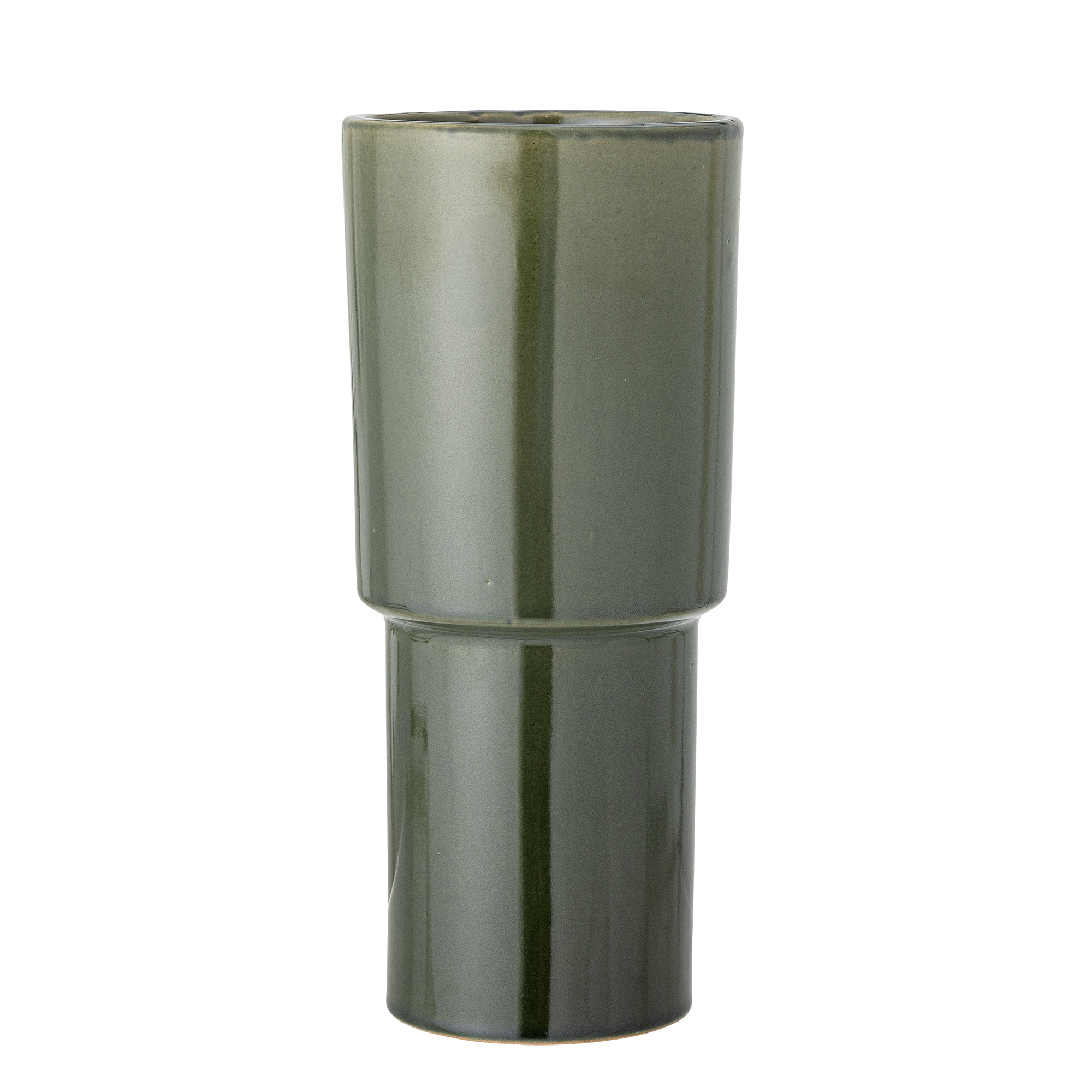 BLOOMINGVILLE Marji Vase, Grøn, Stentøj BLOOMINGVILLE Marji Vase, Grøn, Stentøj