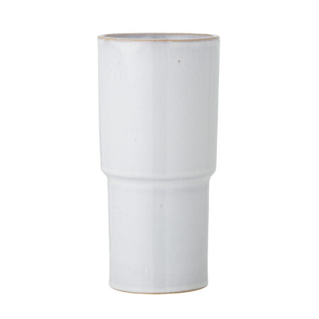 BLOOMINGVILLE Marji Vase, Hvid, Stentøj