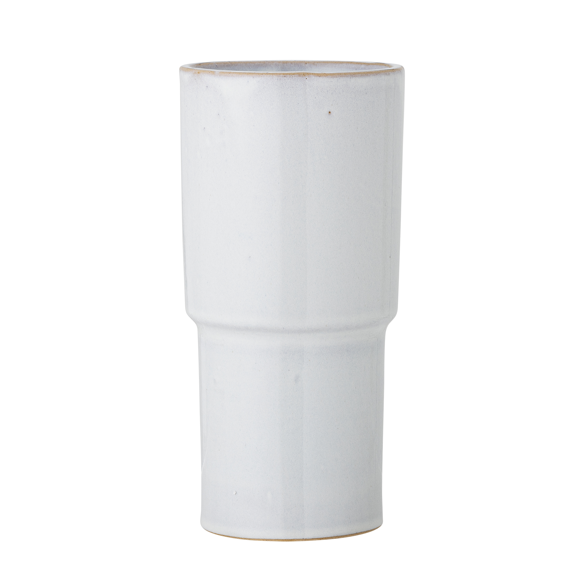 BLOOMINGVILLE Marji Vase, Hvid, Stentøj BLOOMINGVILLE Marji Vase, Hvid, Stentøj