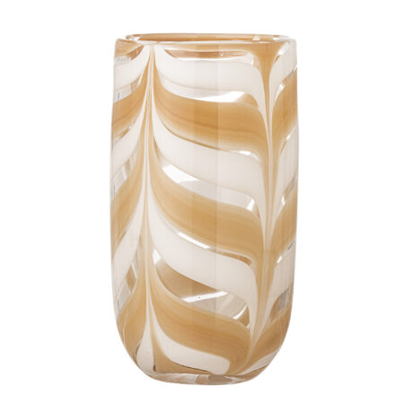BLOOMINGVILLE Taven Vase, Orange, Glas