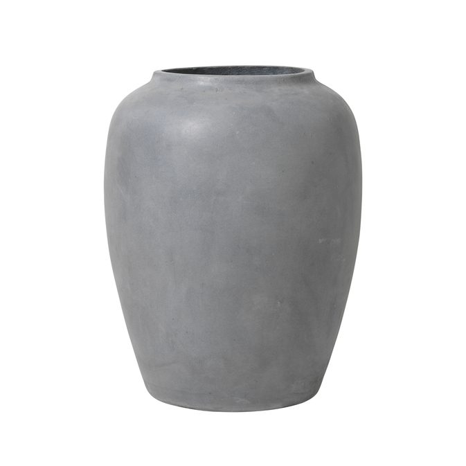 BROSTE COPENHAGEN - 'Ray' Gulv Vase Grå BROSTE COPENHAGEN - 'Ray' Gulv Vase Grå