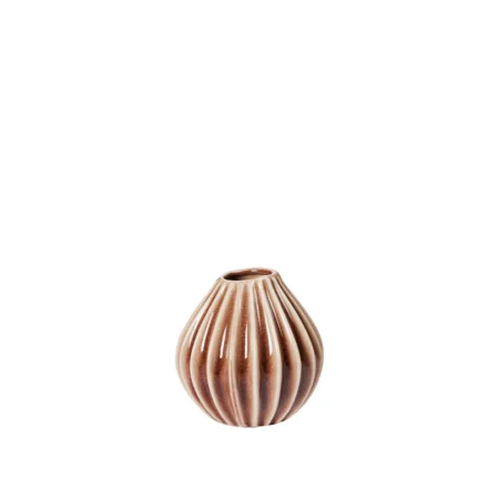 BROSTE COPENHAGEN Wide vase S - fawn keramik (H:15)