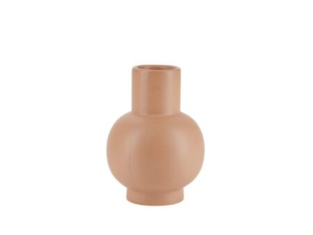 Bahne - Bobble vase Bahne - Vase - Peach - H19,5 L14 W14