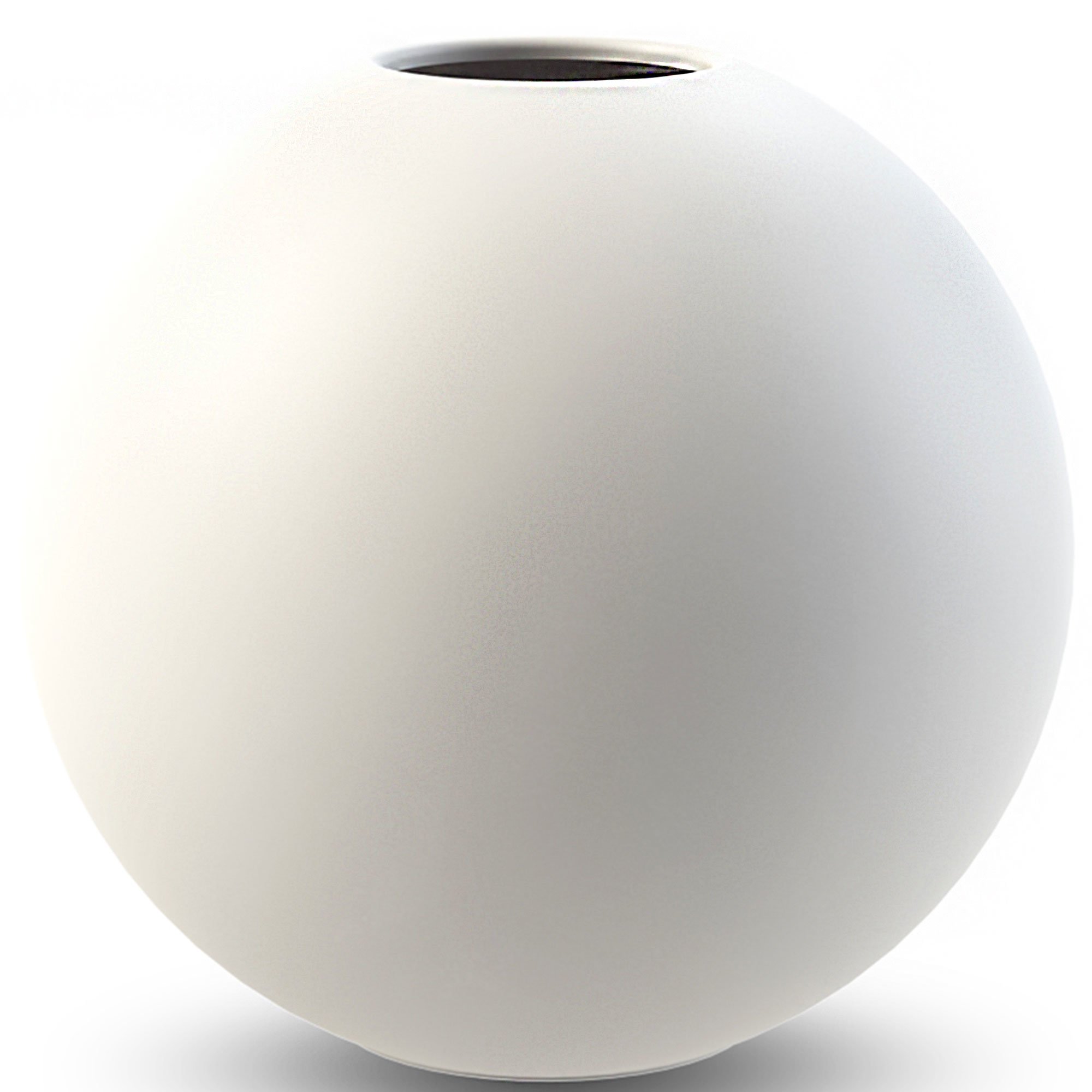 Ball vase, 10 cm, white Ball vase, 10 cm, white