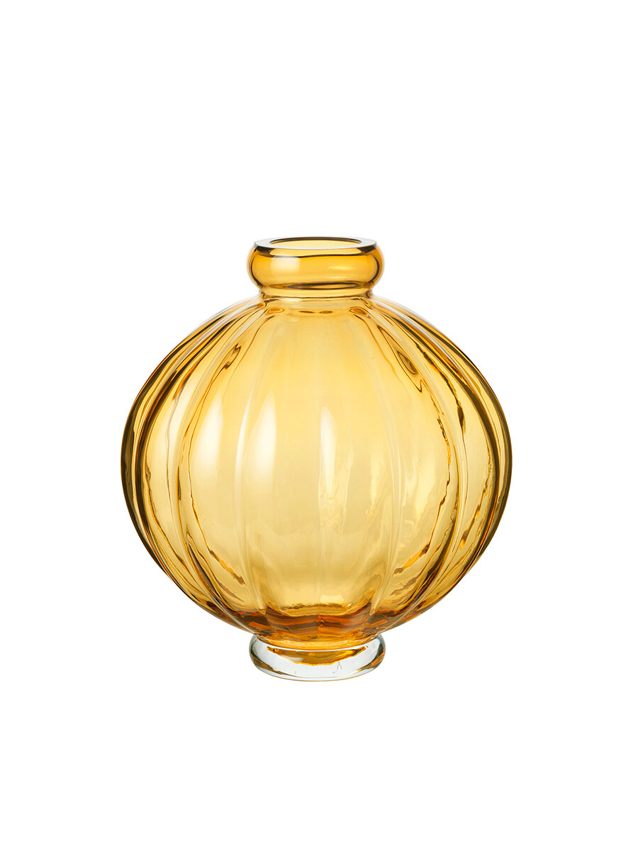 Balloon Vase 01, glas fra Louise Roe (Amber) Balloon Vase 01, glas fra Louise Roe (Amber)