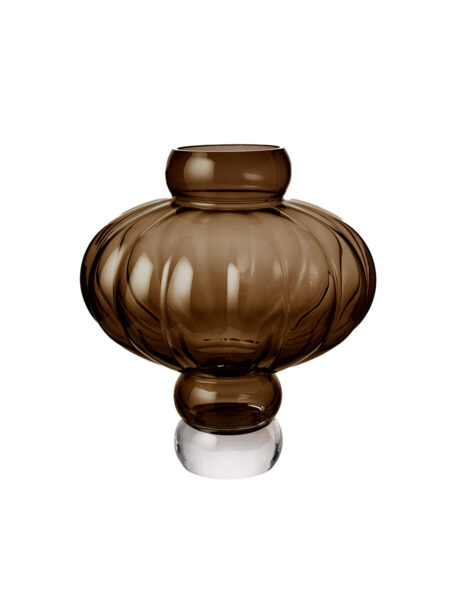 Balloon Vase 03, glas fra Louise Roe (Smoke)