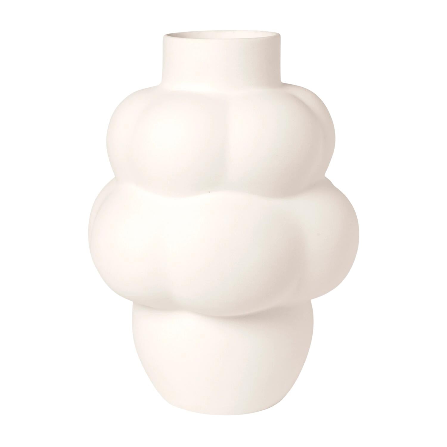Balloon Vase #04 Grande, Raw White - Ø13 cm/H42 cm Balloon Vase #04 Grande, Raw White - Ø13 cm/H42 cm