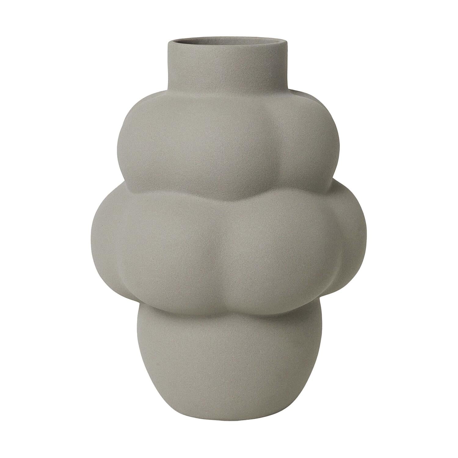 Balloon Vase #04 Grande, Sanded Grey - Ø13 cm/H42 cm Balloon Vase #04 Grande, Sanded Grey - Ø13 cm/H42 cm