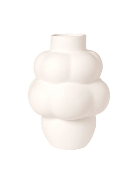 Balloon Vase 04 Grande, ceramic fra Louise Roe (Raw White)