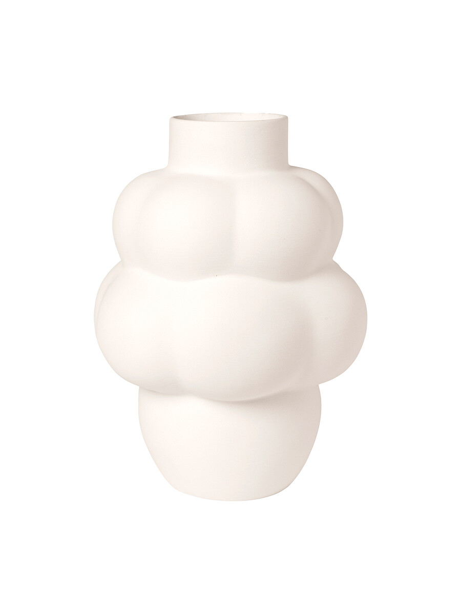 Balloon Vase 04 Grande, ceramic fra Louise Roe (Raw White) Balloon Vase 04 Grande, ceramic fra Louise Roe (Raw White)