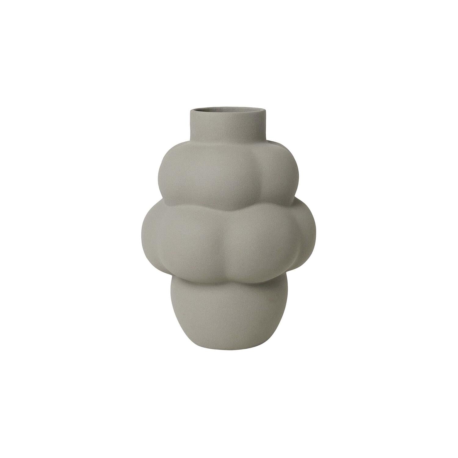 Balloon Vase #04 Petit, Sanded Grey - H18 cm Balloon Vase #04 Petit, Sanded Grey - H18 cm