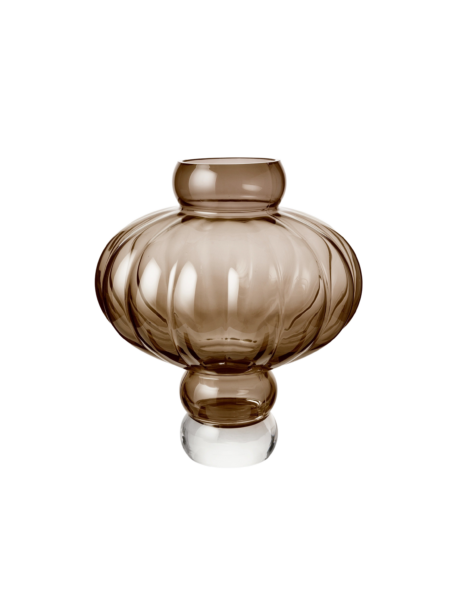 Balloon vase #08, Smoke - H30 cm.
