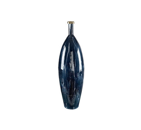 Belmont vase indigo L