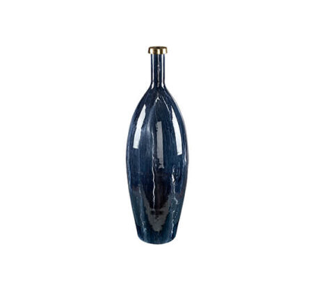Belmont vase indigo M