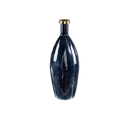 Belmont vase indigo S