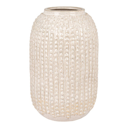 Belmonte vase keramik beige