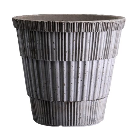 Bergs Potter Atlas raw krukke Grey, Ø18 cm