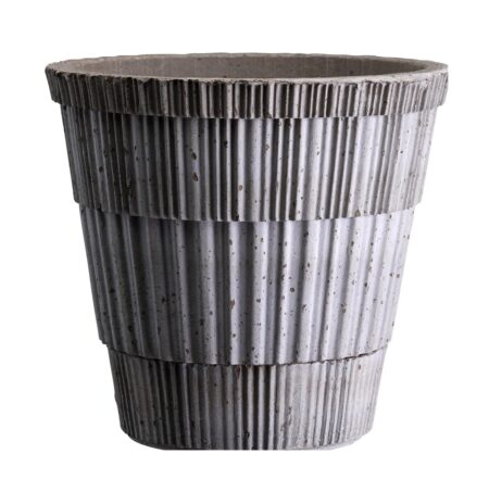 Bergs Potter Atlas raw krukke Grey, Ø21 cm