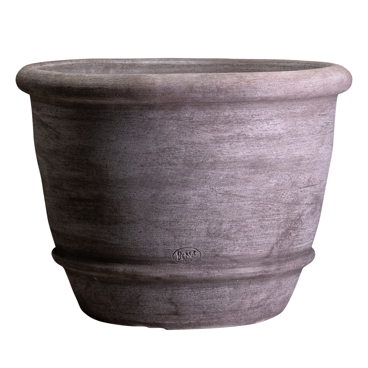 Bergs Potter Campana krukke - 105x80 - grå terracotta Bergs Potter Campana krukke - 105x80 - grå terracotta
