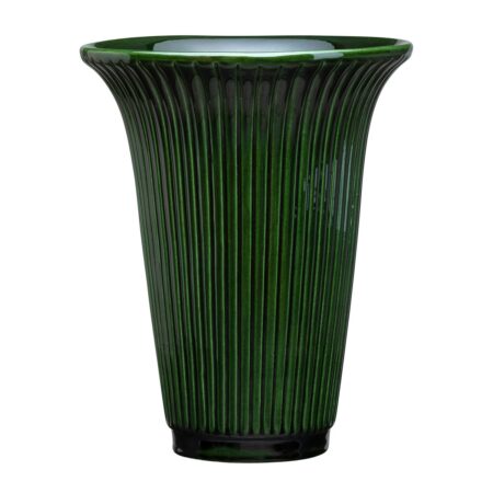 Bergs Potter Daisy vase glaseret Ø20 cm Grøn