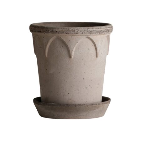 Bergs Potter Elizabeth urtepotteskjuler Ø12 cm Grey