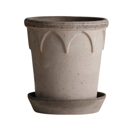 Bergs Potter Elizabeth urtepotteskjuler Ø16 cm Grey