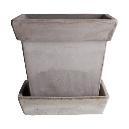 Bergs Potter Gaia raw krukke Grey, 21x21 cm