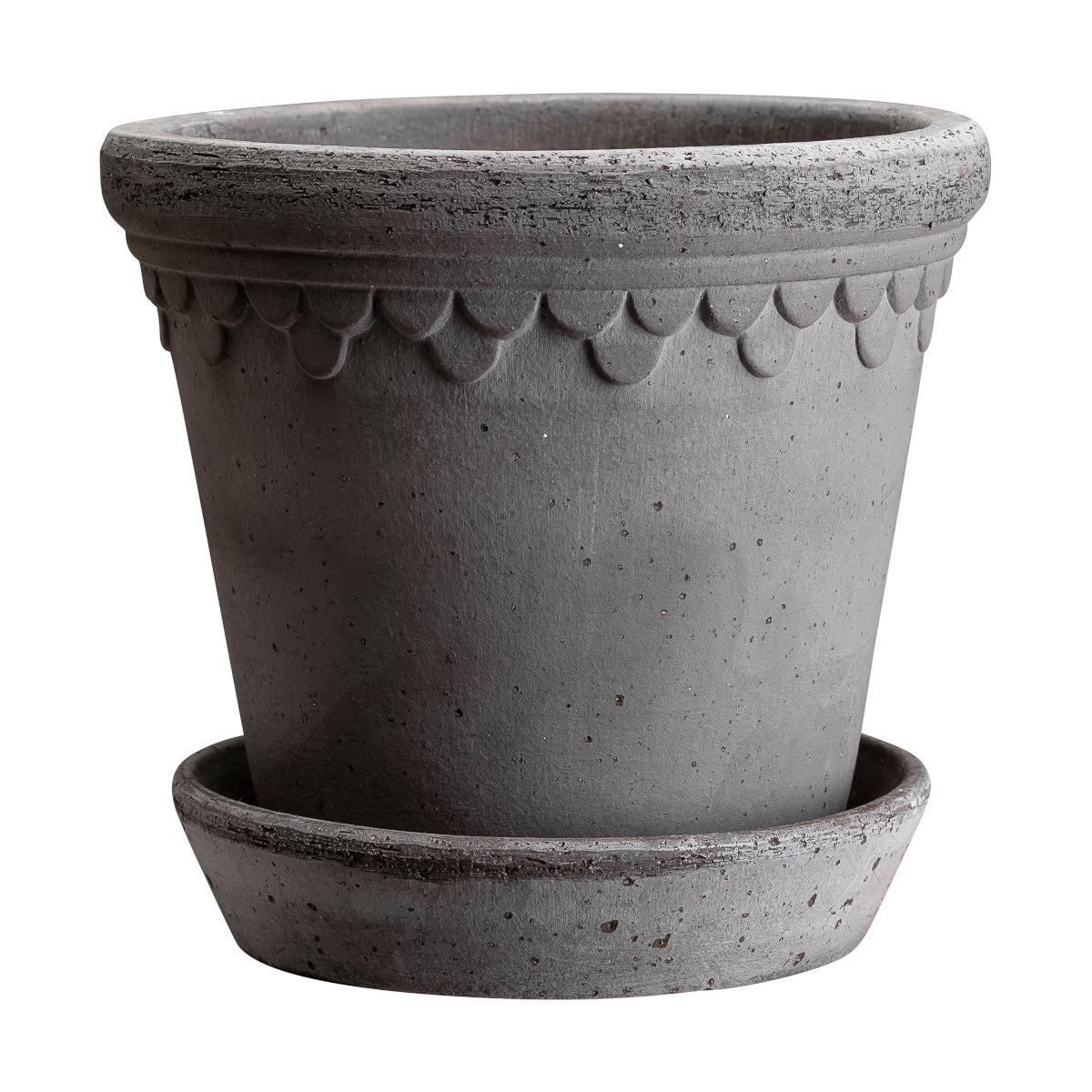 Bergs Potter Københavner krukke - 25x22 - grå terracotta Bergs Potter Københavner krukke - 25x22 - grå terracotta