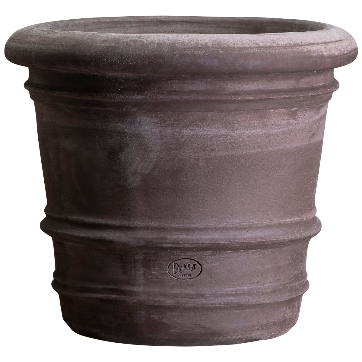 Bergs Potter Lucca krukke - 70x61 - grå terracotta Bergs Potter Lucca krukke - 70x61 - grå terracotta
