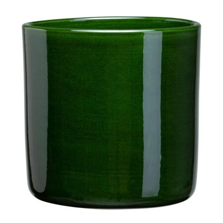 Bergs Potter Romeo krukke glaseret Ø15 cm Grøn