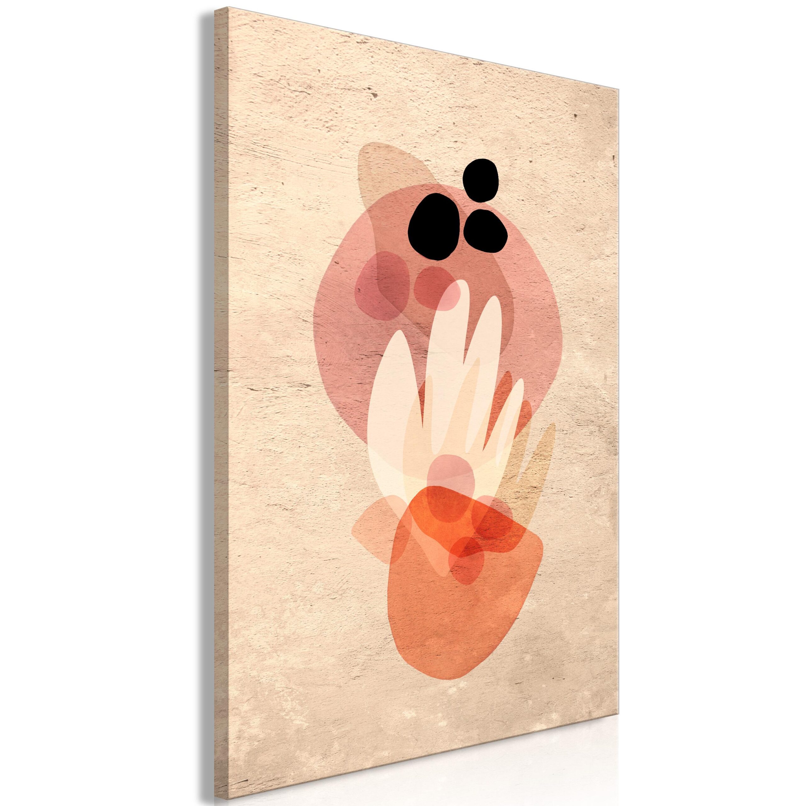 Billede - Plant Totem (1 Part) Vertical - 80 x 120 cm - Premium Print Billede - Plant Totem (1 Part) Vertical - 80 x 120 cm - Premium Print