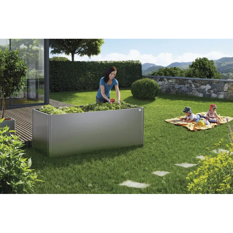 Biohort Højbed L - Mørkegrå Metallic Biohort Højbed L - Mørkegrå Metallic