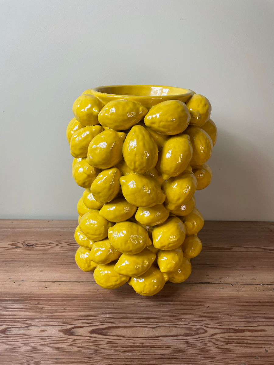 Birch Nielsen Citron vase, høj Birch Nielsen Citron vase, høj
