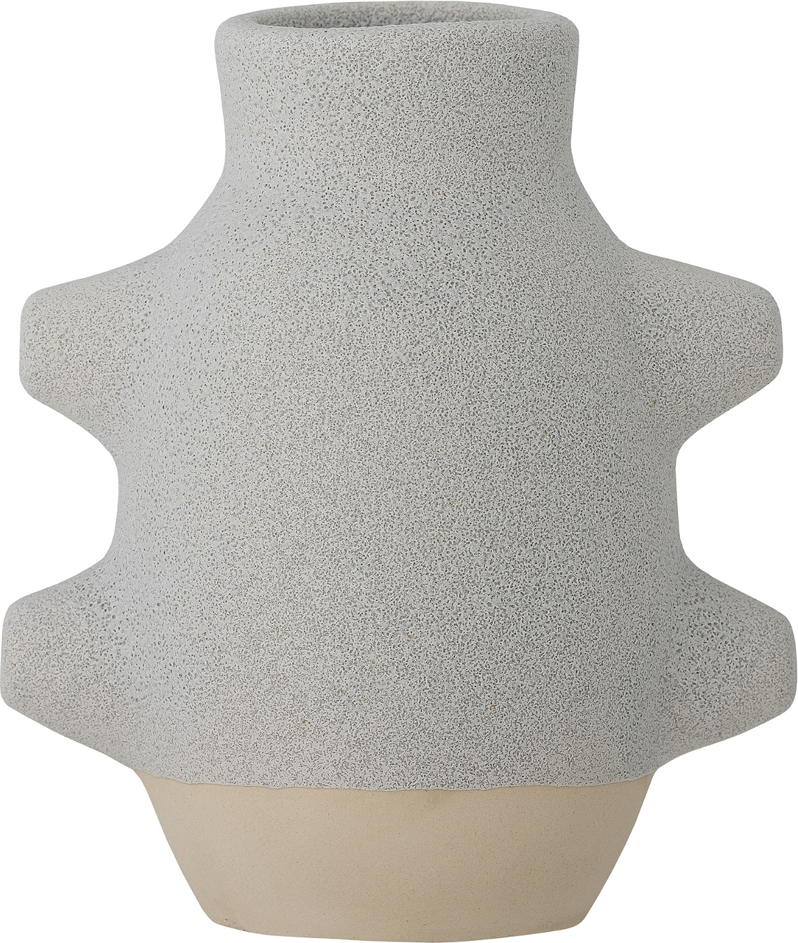 Birka, Vase, hvid, H16x10x14 cm Birka, Vase, hvid, H16x10x14 cm