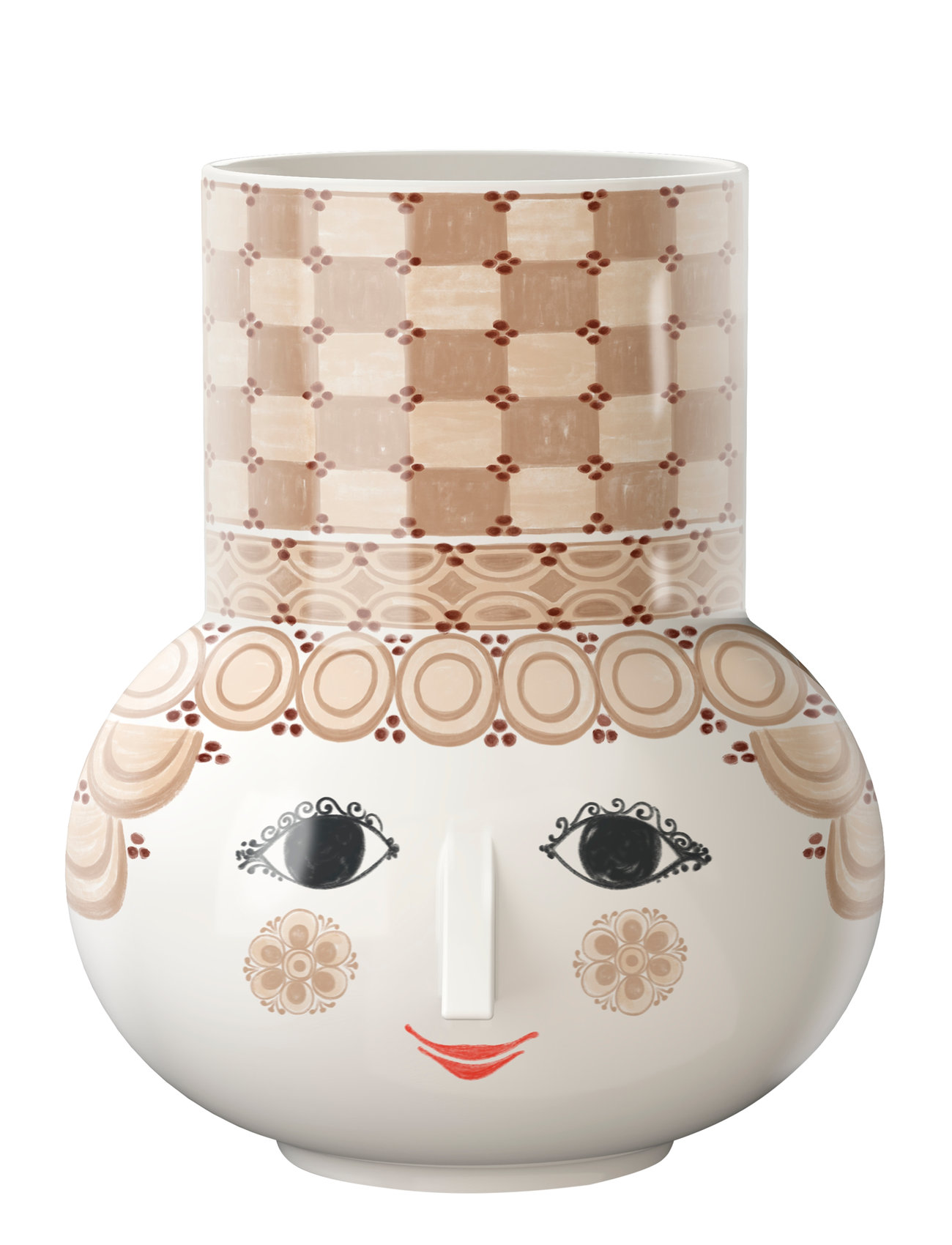Bjørn Wiinblad | Olga Vase H35 Cm Sand | 35 CM Bjørn Wiinblad | Olga Vase H35 Cm Sand | 35 CM