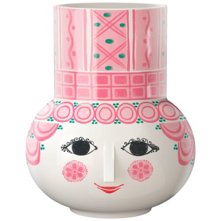 Bjørn Wiinblad Olga vase 15 cm, rosa