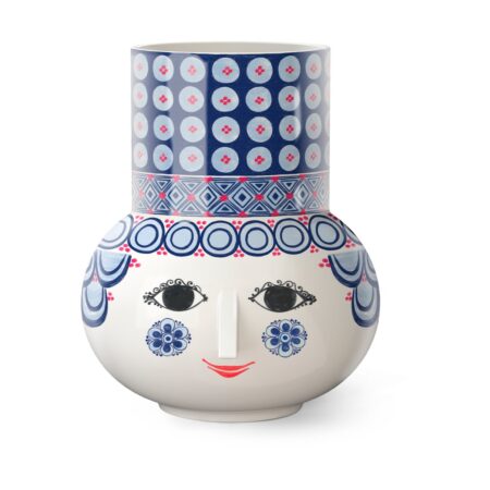 Bjørn Wiinblad Olga vase 20 cm Blå
