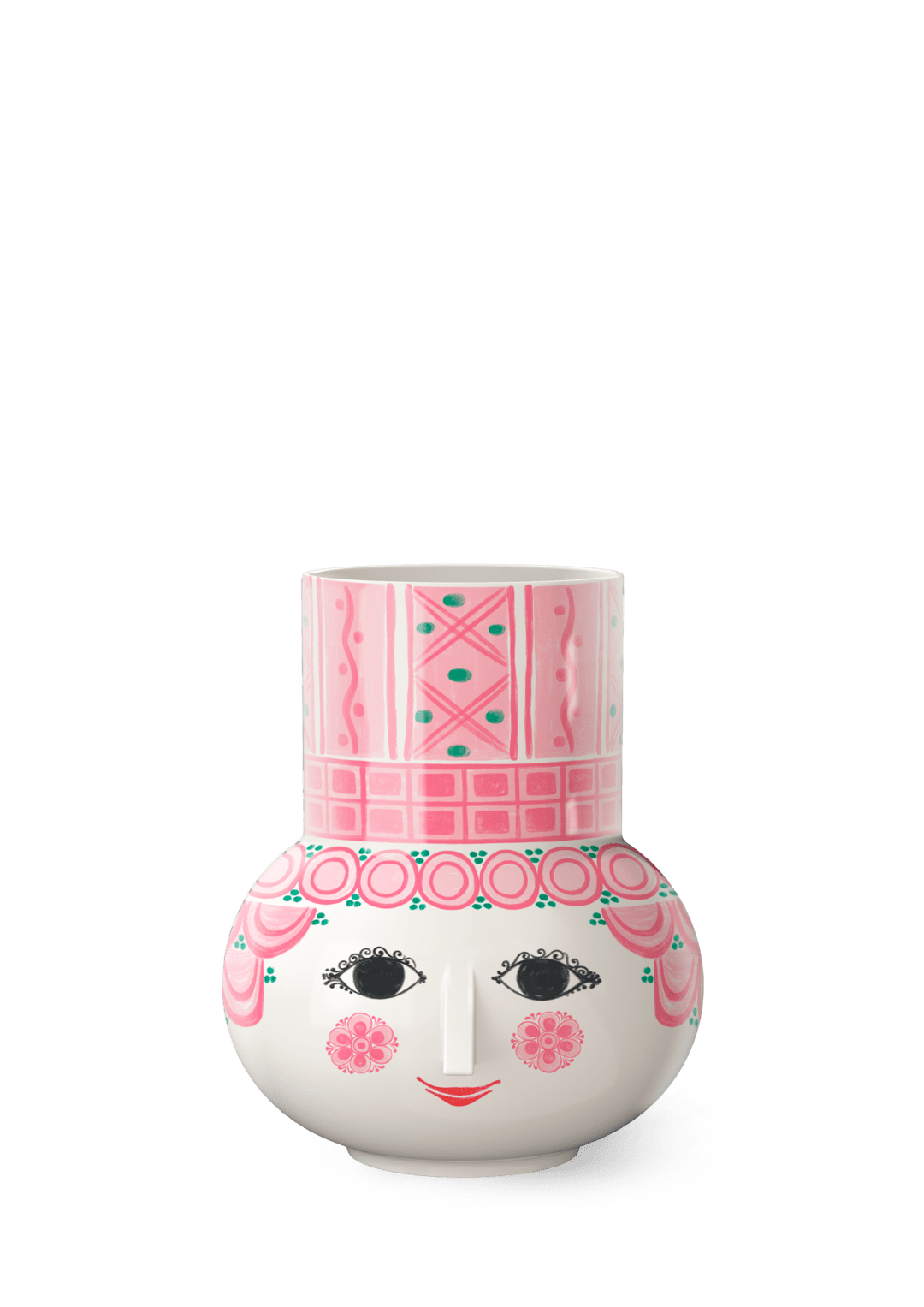 Bjørn Wiinblad - Wiinblad Olga Vase H15 cm pink Bjørn Wiinblad - Wiinblad Olga Vase H15 cm pink