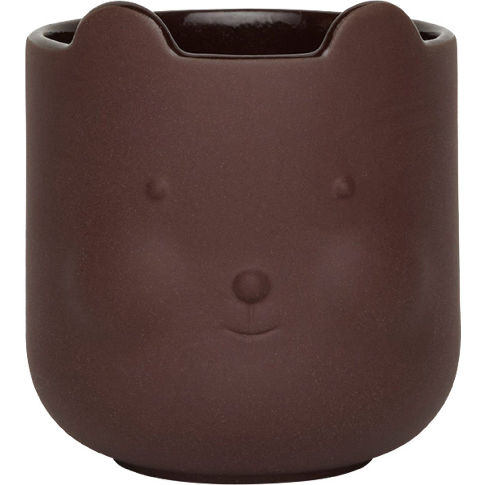 Bjørne krukke 9 cm, terracotta Bjørne krukke 9 cm, terracotta